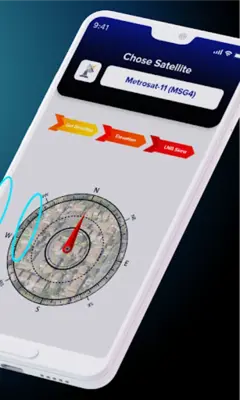 Satellite Finder-Dish Aligner android App screenshot 3